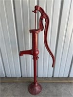 Antique Red Water Pump