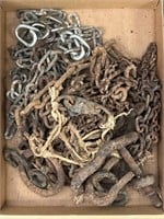 Small rusty chains
