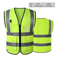 R7338  Emlimny Safety Vest XL ANSI Yellow