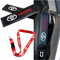 TOYOTA SeatBelt Cover and Key Chain