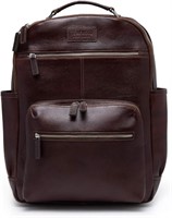 Sm3744 Teakwood Genuine Leather Backpack