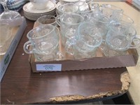 Large collection of punch glasses-28
