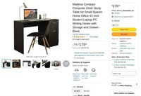 W5048  Madesa Compact Desk Study Table