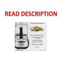 $165  Cuisinart Prep 9 9-Cup Food Processor  Stain