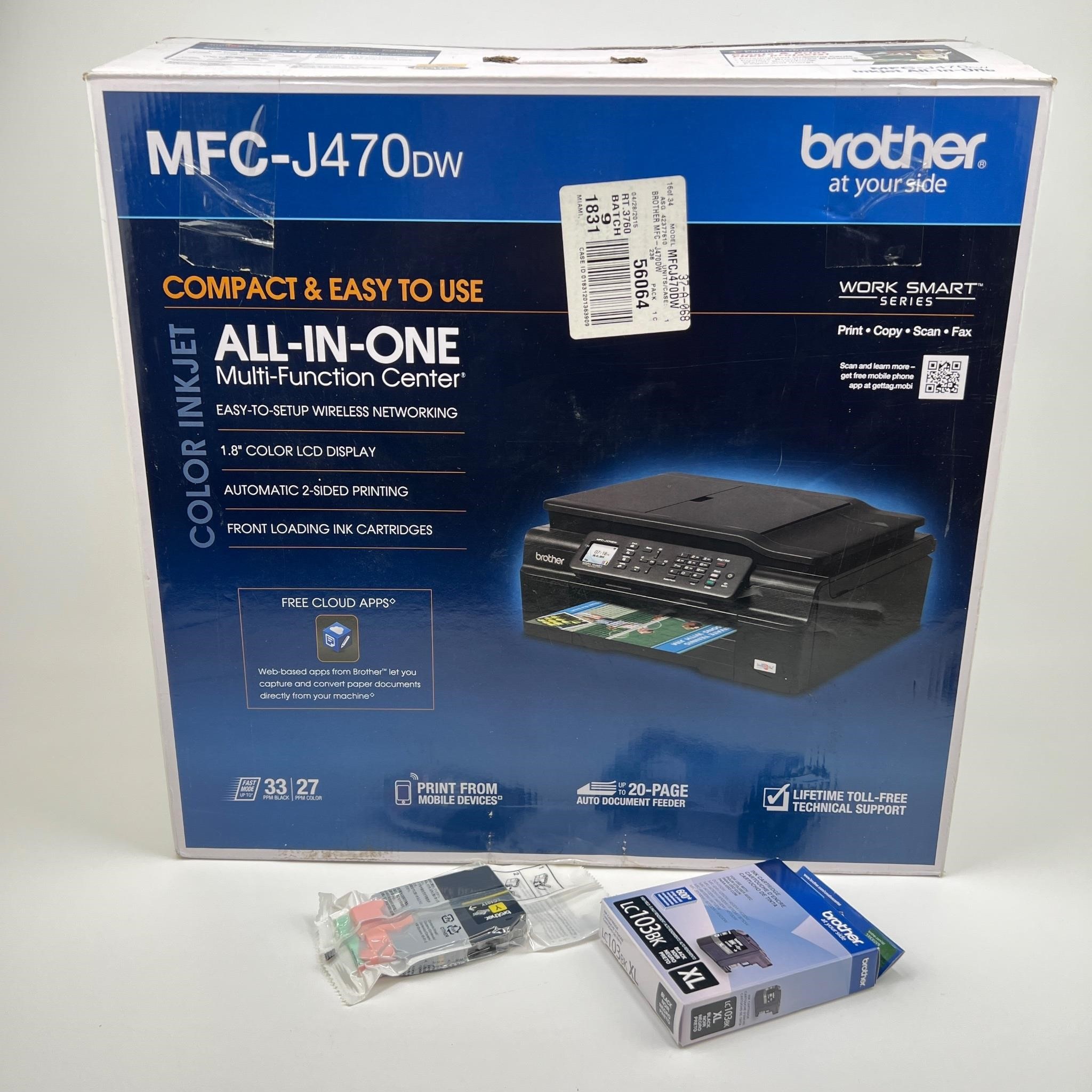 Brother All In One Ink Jet - MFC-J470