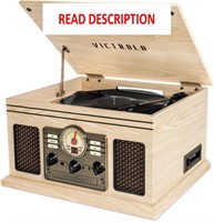 $138  Victrola 6-in-1 Bluetooth Record Player