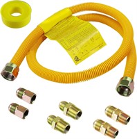 $30  48 Gas Line Kit  Stainless Steel  5/8 in.OD