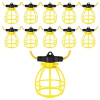 100FT Construction String Lights, 10 Sockets, E26