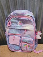 DUOSIOU Rainbow Backpack for Girls Kids Schoolbag