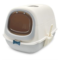 *kathson Cat Litter Box with Lid, Large Enclosed
