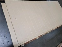 2 Vinyl Privacy Fence Panels 6'7" x 3'