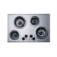 29.38 in. Coil Top Electric Cooktop