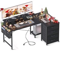 KKL 55 inch L Shaped Computer Desk