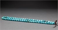 Qing Dynasty turquoise necklace