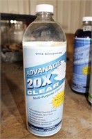 Advantage 20X Clear Cleaner 32 oz