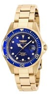 Invicta Women's Pro Diver Gold Japanese Watch