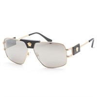 Versace Men's Fashion 63mm Gold Sunglasses