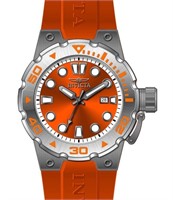 Invicta Men's Pro Diver Quartz Orange Dial Watch