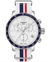 Tissot Men's Quickster Quartz White Blue Watch