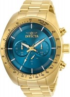 Invicta Men's Pro Diver Blue Gold Quartz Watch
