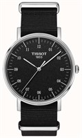 Tissot Men's Everytime Black Quartz Watch