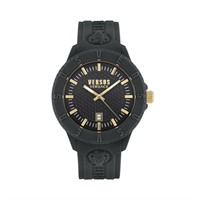 Versus Versace Men's Black Gold 43mm Quartz Watch