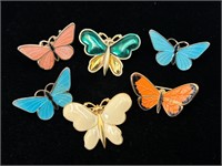Enamel Butterfly Pins - Monet & Others
