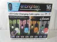 Brand new 24 Ft 12 LED Bulb color~changing Lights