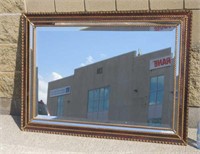Large Beveled Mirror Decorative Frame