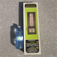 Springfield 1970's Indoor/Outdoor Thermometer