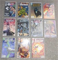 11 DC Comic Books: 6 Batman, 3 Green Arrow,