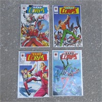 Valiant Comics: The H.A.R.D. CORP  #1,2,3,4 Comics