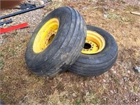 Pr L11-14 implement tires with rims