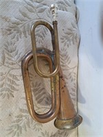 Brass bugle