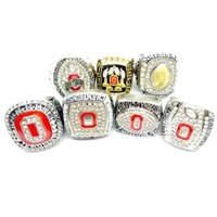 Ohio State Buckeyes 7 Piece Champs Rings NEW