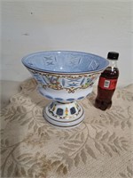 Bohemian crystal bowl