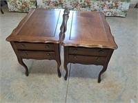 Matching end tables with drawers 28 x 18 x  22"L