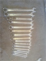 Metric wrench set #6 to #22  No # 20