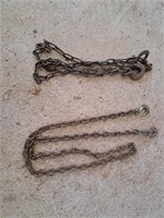 11 ft tow chain 3/8" and binding chain