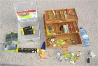Fenwick Fishing Tackle Box Full Of Lures &