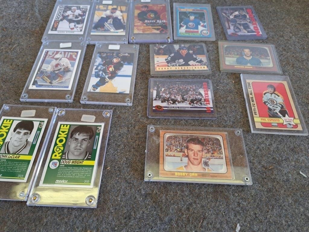14 hockey cards