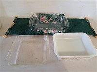 4 pcs bakeware with carrier