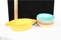Large lot of Fiesta dishes-bowls, etc.