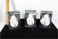 Three Department 51 Snowbabies in boxes