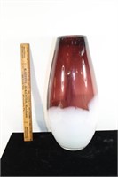 Mid Century Modern Large glass vase