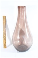 VTG Purple amethyst controlled bulb vase
