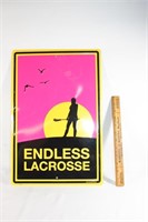 Endless Lacrosse Metal sign