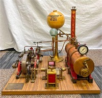 Large Steam Engine/w letter of authenticity