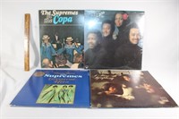 4 VTG records Surpremes,Gladys Knight and the Tips