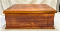 Vintage Koa Wood Trunk with cedar lining,